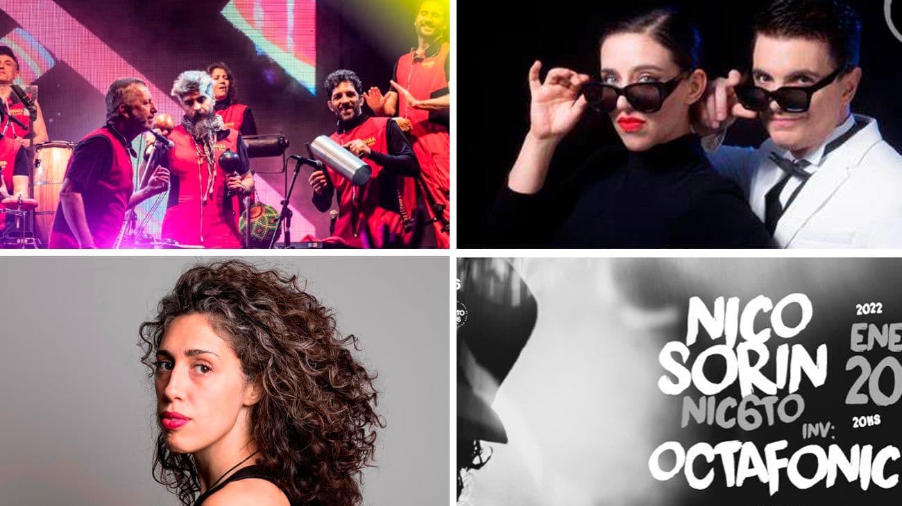 Los shows musicales que no te podés perder en enero 2022