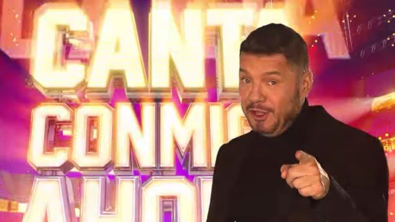 Vuelve Marcelo Tinelli a la TV a puro canto