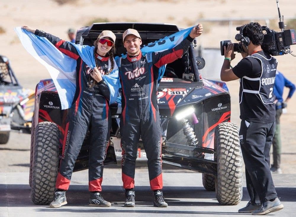 Los cordobeses Cavigliasso y Pertegarini se consagraron campeones en el Rally Dakar 2025