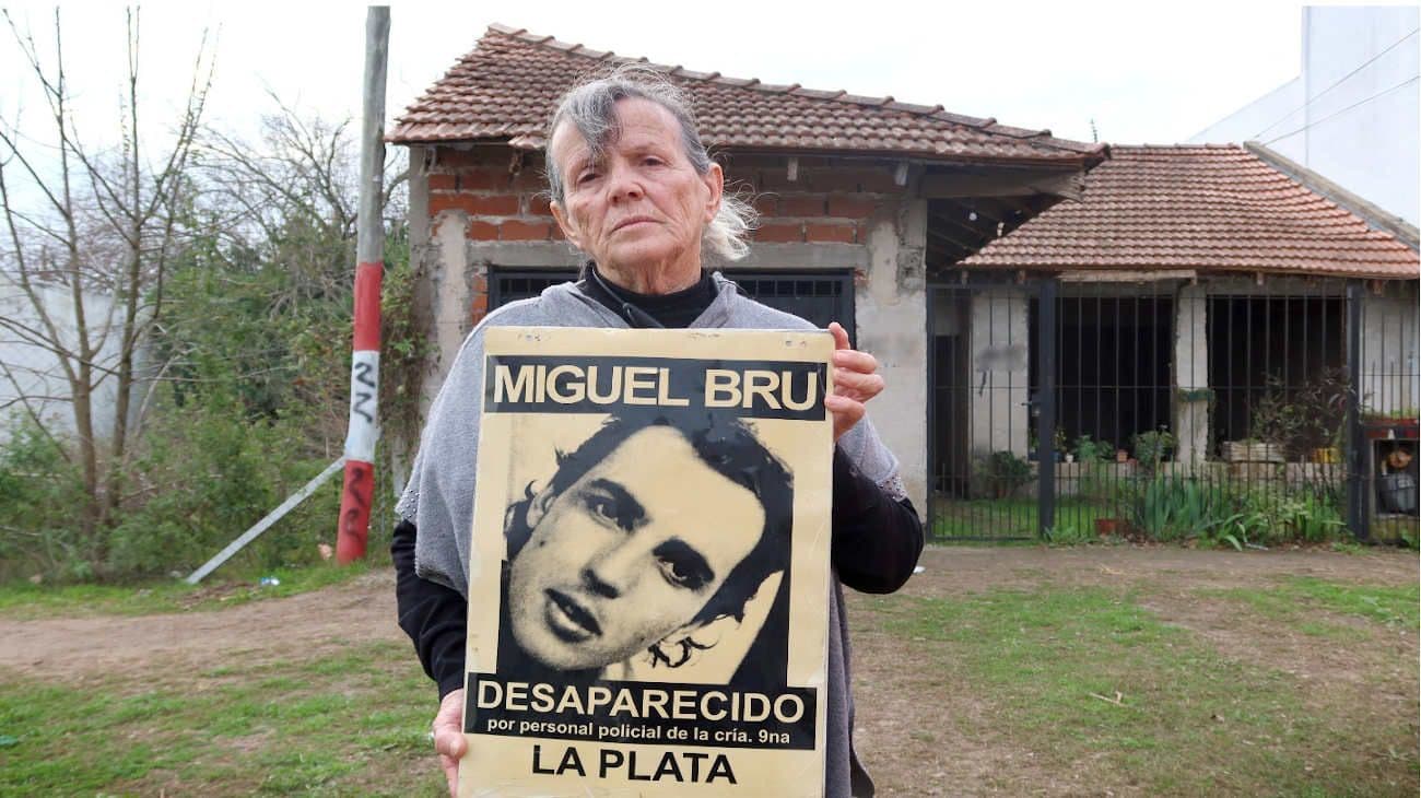 A 30 años de la desaparición y muerte de Miguel Bru, su mamá aún espera respuestas: "Justicia plena sería saber dónde está"