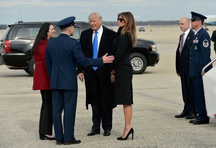 Día D: Trump ya está en Washington para asumir la Presidencia