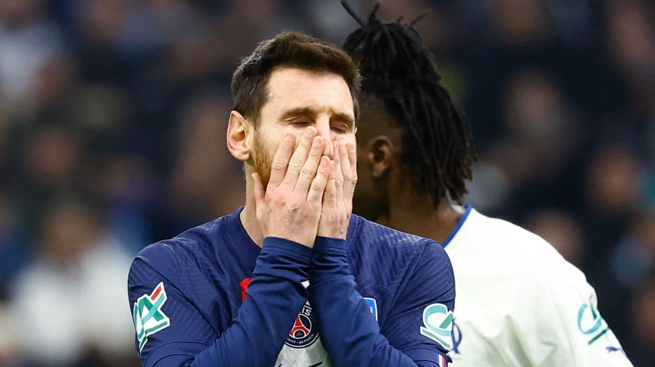 El PSG de Messi eliminado en la Copa de Francia