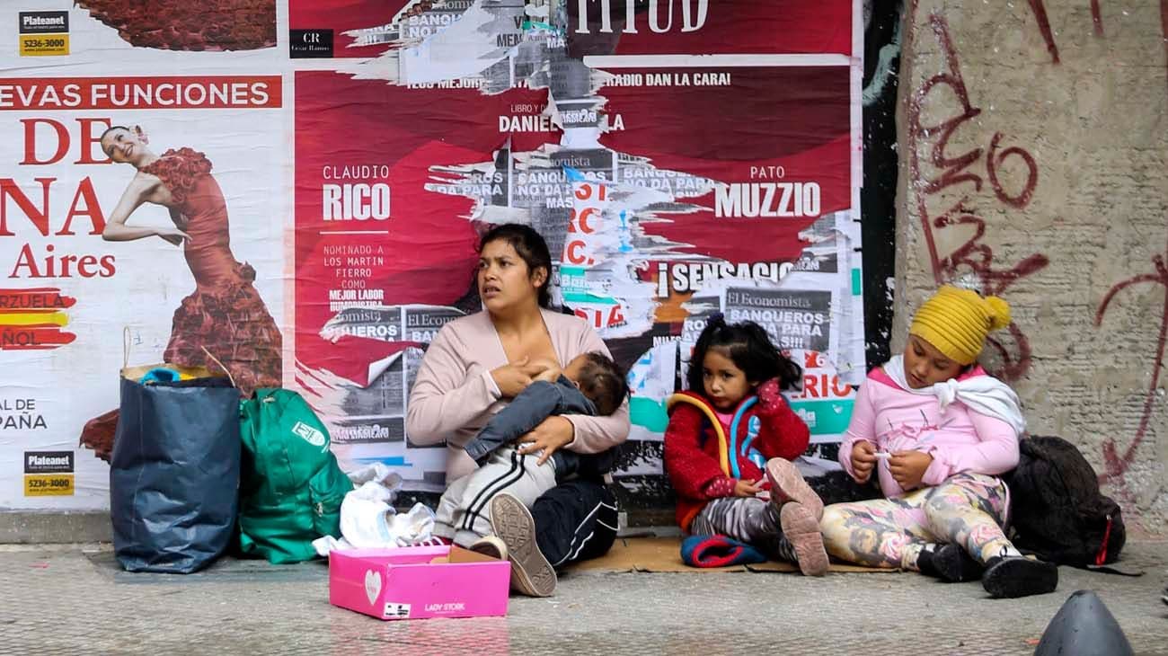 Argentina: Pobreza en aumento e indigencia en descenso