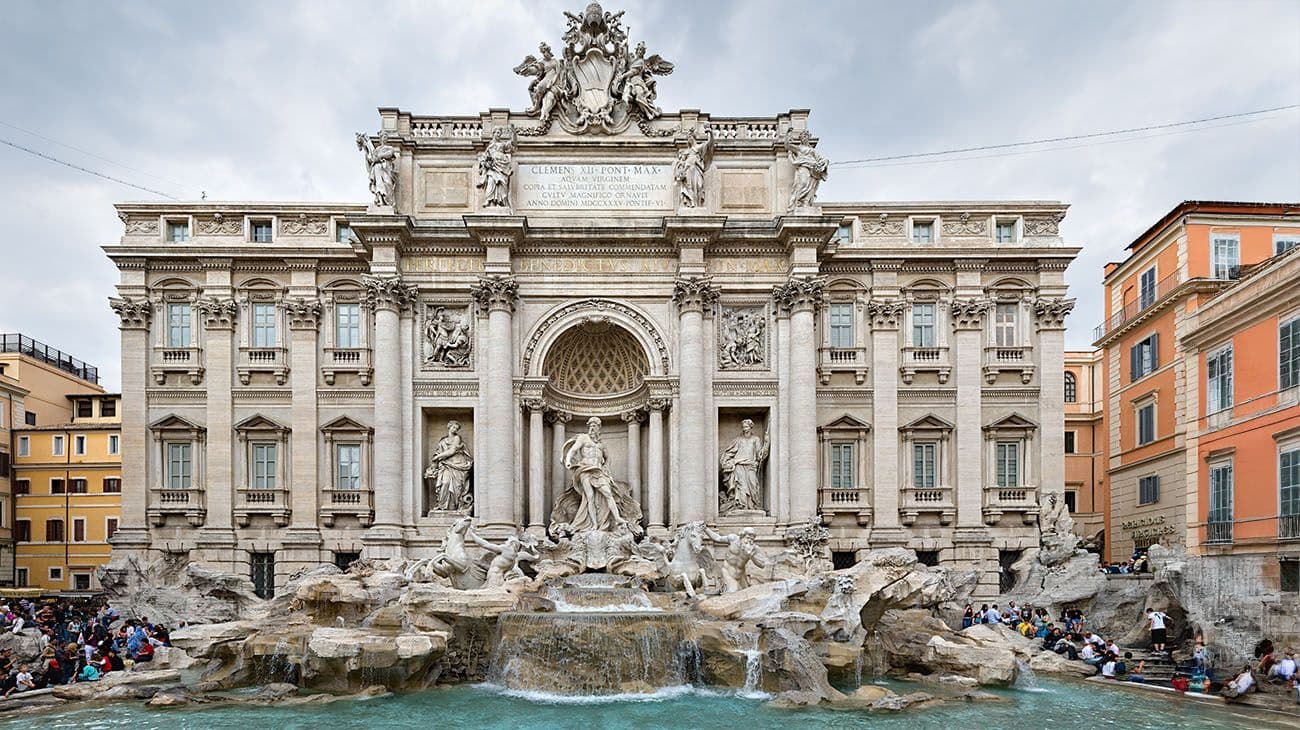 Se inició una extraordinaria obra de mantenimiento en la Fontana di Trevi por fenómenos de “degradación”